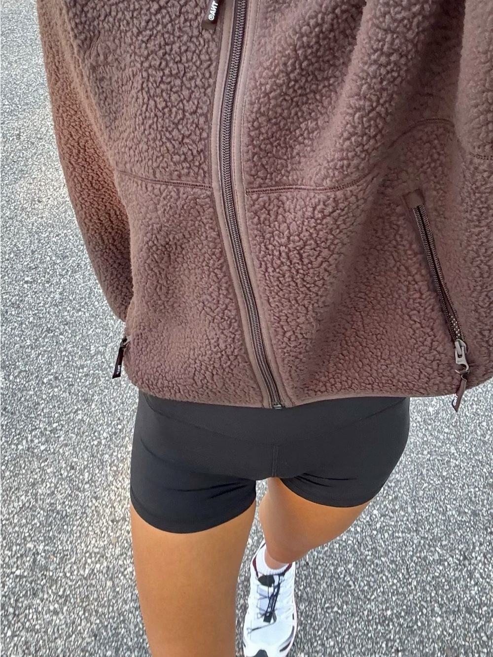 lululemon athletica Black Mid-Rise Bike Shorts